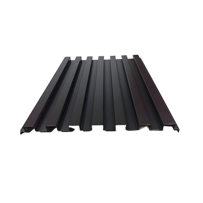 Schneidedienst anodisierte Wandplatten aus Aluminium für Außenwandprofile