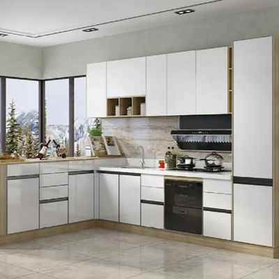 Anpassen versteckter Griff ISO9001-2008 Zertifikat für Aluminium Profil Schrank Tür