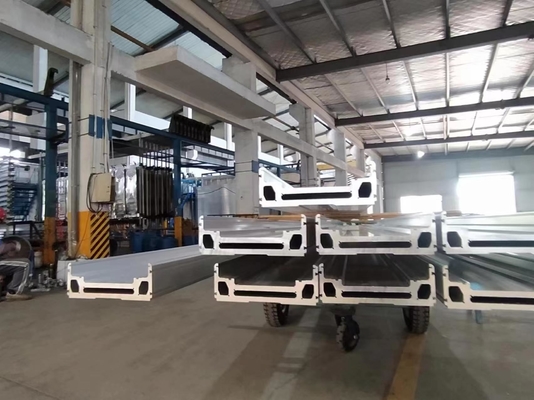 5.8-6.0M Shengxin Anodisierte Profil-Abteilung aus Aluminium für Türen und Fenster