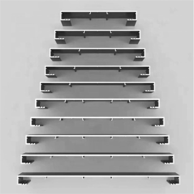 6063 6061 Aluminiumlegierung aus angepassten Aluminiumprofilen für Tür- und Fensterrahmen