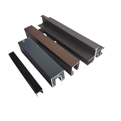 6063 Anodisiertes Aluminiumrahmenprofil