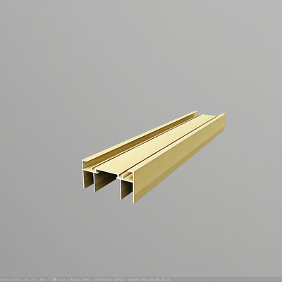 GB5237-2008 Standard Silberanodisiertes Aluminiumprofil für Wohnungsbau