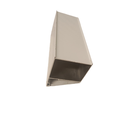 GB-Standard Silber-anodisiertes Aluminiumprofil für benutzerdefinierte pulverbeschichtete Holzkornfenster