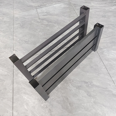 Custom Metal Sicherheitszaun Braun Mesh Outdoor Aluminium Garten Privatsphäre Zaun für die Farm