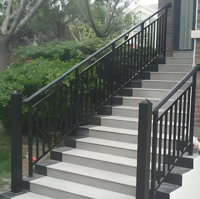 Modernes Design Balkon Glasgeländer Aluminium Handgelenk Balustrade für Treppen Sicherheitszaun
