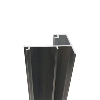 Längenbrust Gold Silber Aluminium Profile für Schiebetüren System T3-T8 Temperatur