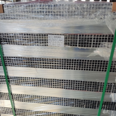 Annehmbare Größe Anhui Shengxin Aluminium Quadrat Rechteck Profil mit verschiedenen Oberflächenfarben