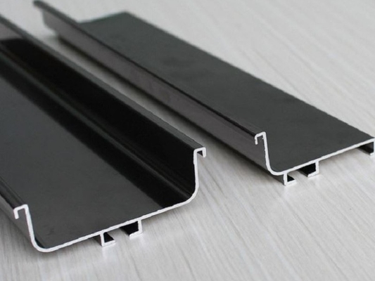 Anhui Shengxin benutzerdefinierte anodierte Bronze Pulverbeschichtung Schwarzes Aluminium Türfensterprofil