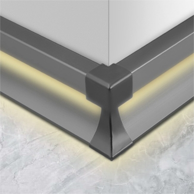 6000-Serie Aluminium Led Skirting Board mit ISO9001-Zertifikat für individuelle Anforderungen