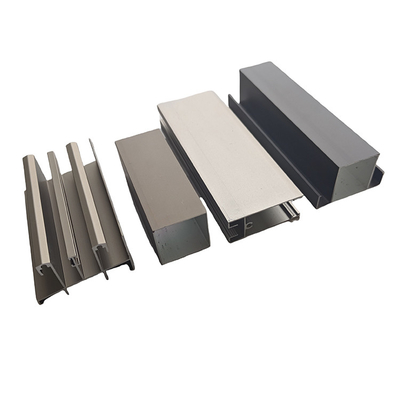 T5 Temperatur angepasste Farbe Aluminiumprofil Extrusion für Fenster und Türen