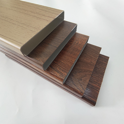 Anpasste Extrusionsfenster und Türen aus Aluminium und Holz
