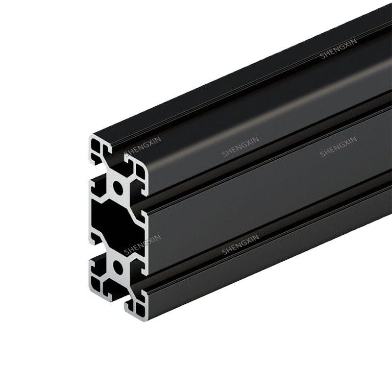 Shengxin's T3-T8 Anodisierungs Aluminium Profile für die 6000er Serie in Schwarz