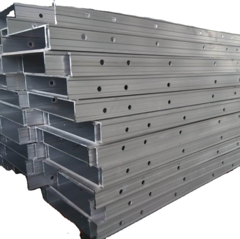 Sandstrahlen 6063 Aluminiumprofil für Schalungsarbeiten Industrieprofil aus Extrudiertaluminium