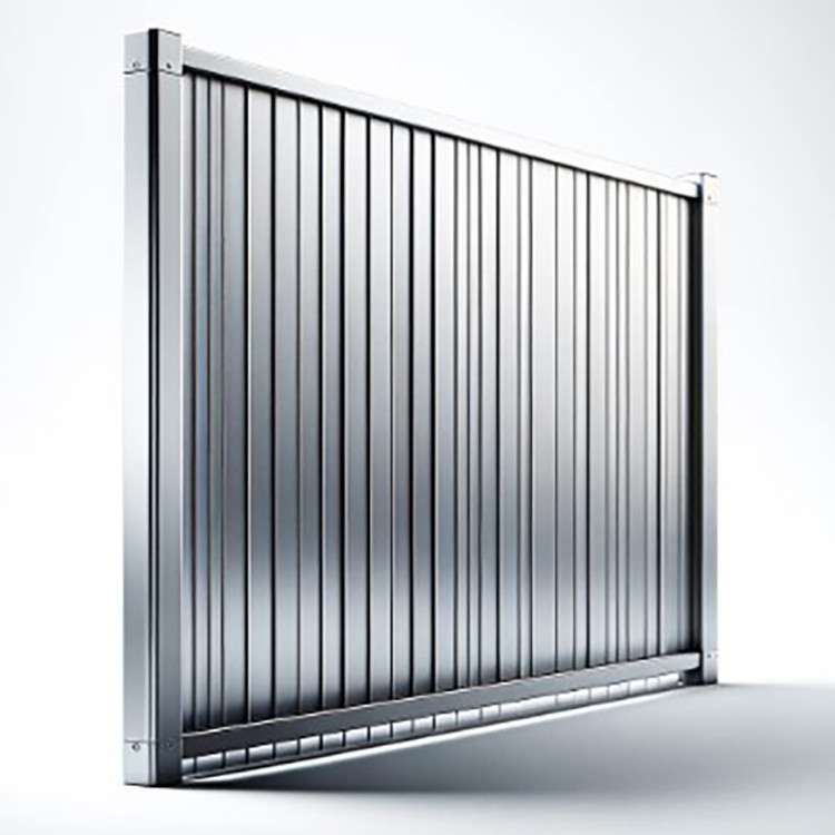 6063-T5 Pulverbeschichtung Marano Aluminium Quadratrohrzaun für Fassade/Balkon