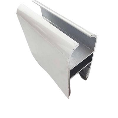 Außenbalkon Aluminium U-Kanal Glaszaun mit anpassbarer Höhe und Legierungsmaterial