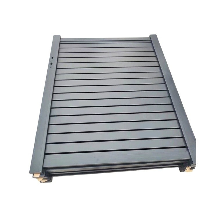 Garten Pool Dekorationspaneel Aluminium Zaun Profil mit individueller Farbe und Biegung