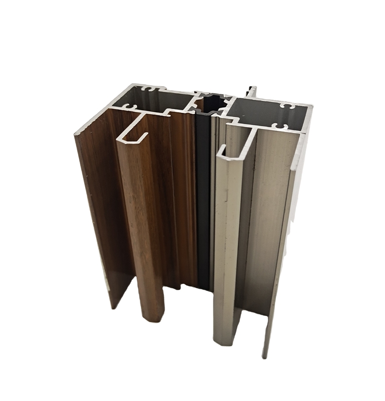 angepasste 6063 Aluminiumfensterprofile für Thermal Break Bridge Tür- und Fenstersystem