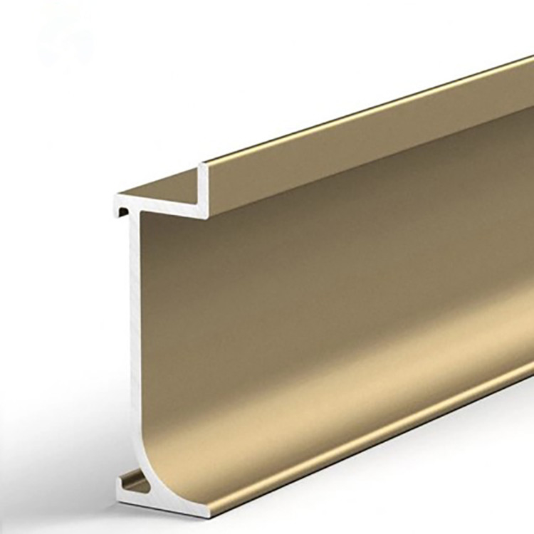 Aluminium-Bodenprofile für die Bodenverschließung Aluminiumprofile für hohe Toleranz ± 1%