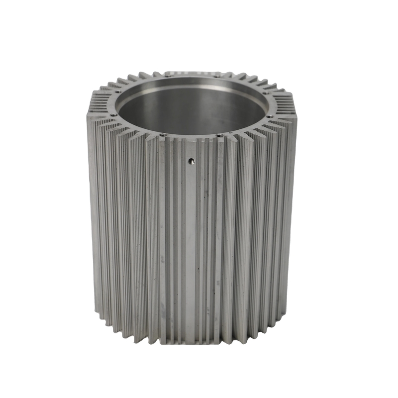 Silberanodisierte Aluminium-Extrusionsprofile für Motorgehäuse in individueller Größe