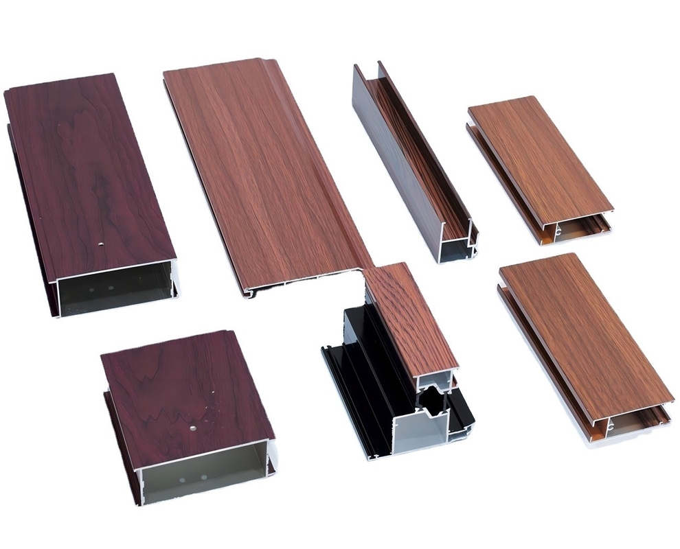 3D-Holzbeschichtung für Holz Schranktür aus 6063 6061 Aluminiumlegierung