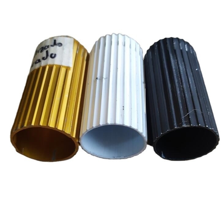 angepasste Fenstertürröhrchen aus Aluminium L20 Aluminiumlegierung 6063 Aluminiumlegierung Dorado