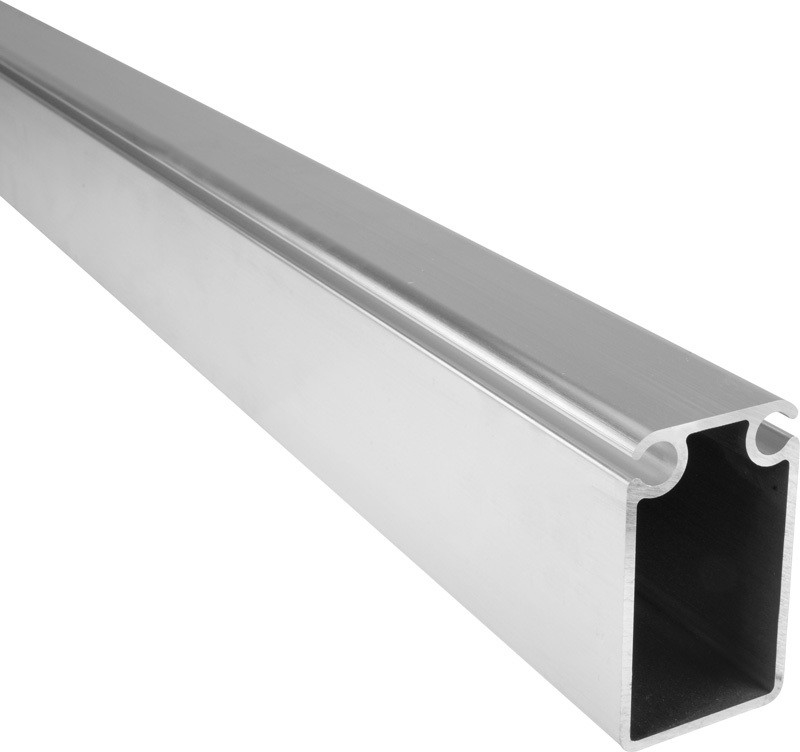 5.8-6.0M Länge Aluminium Keder Schiene für Zeltrahmen Korrosionsbeständige Mühle Oberfläche