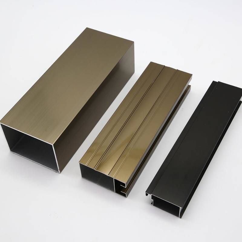0.8mm-2.0mm Dicke Aluminiumprofil für Türen und Fenster mit GB5237-2008 Standard