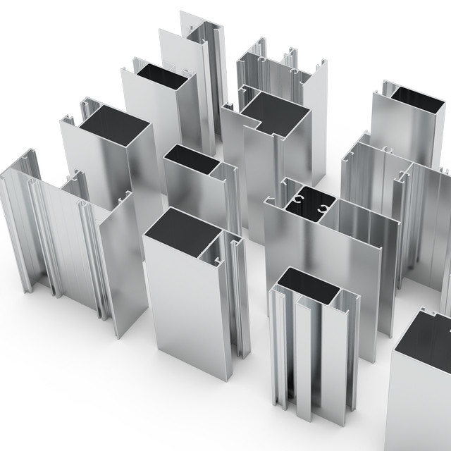 6061/6060/6063/6082 Quadratprofil aus Aluminium aus Legierung für Tür- und Fensterverteiler