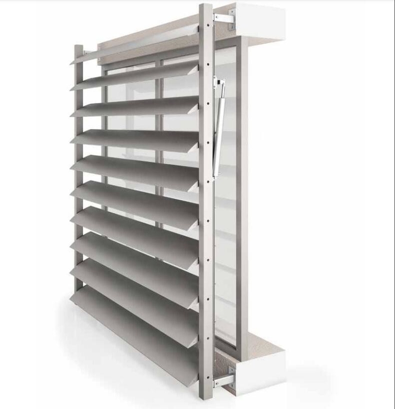 Aluminiumblattprofil für Louvre-Riegel und Riegelfensterblinde Grade 6000-Serie