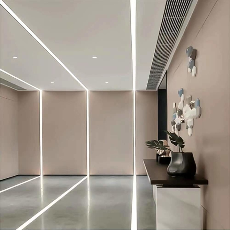 angepasstes Farbliches Aluminium-LED-Profil für LED-Bandbeleuchtung in 5,8-6,0M Länge