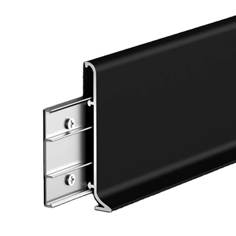 Aluminium-LED-Basisbrett für individuell angepasste Wand-Skirting-Brett und Bodenverkleidung