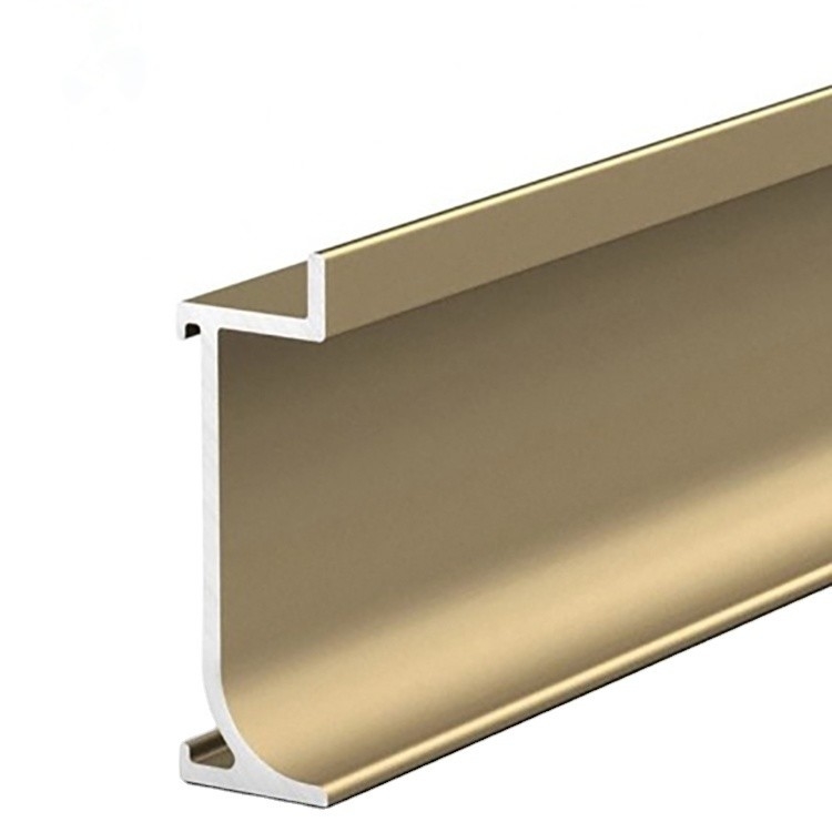 GB5237-2008 Standard Aluminium-Basisplattenprofil für LED-Basisplatten-Boden-Skirting-Board