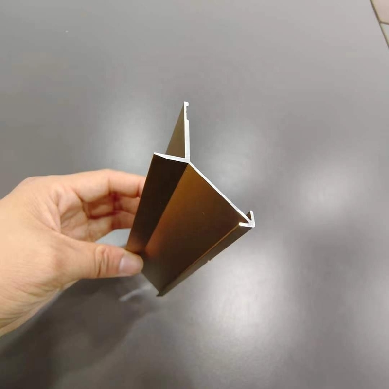 Modernes Design Aluminium-Fliesen Trim für Wand und Boden Kanten Dekoration Kanten Trim