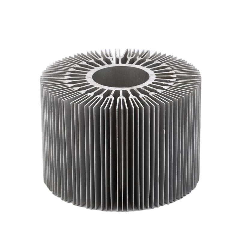 Schwarz-anodisierte Aluminium-Heatsink Profil für Fenster und Türen Shengxin 6063 T5