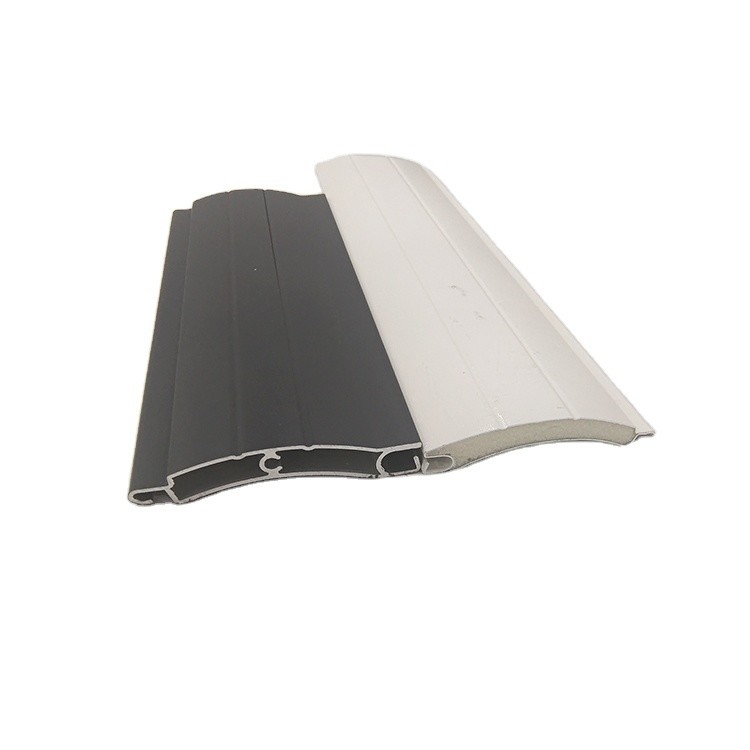 Katalog-Stil Aluminiumprofil für Rolltür-Fensterverschluss-Schiefer-Pulverbeschichtung