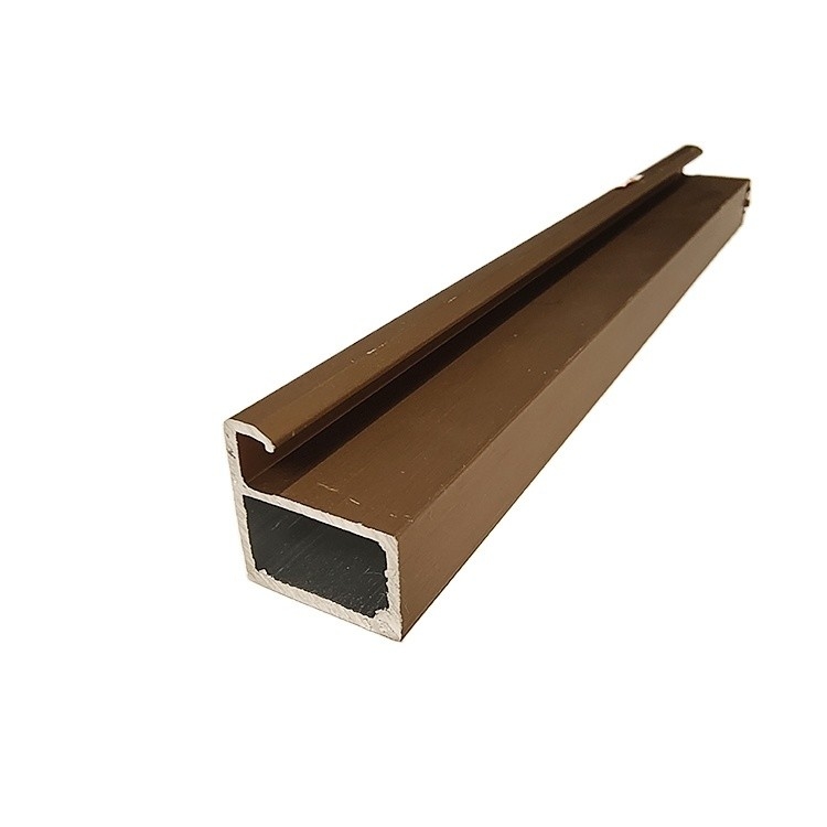 Customized T-Profil Aluminium Extrusionsprofil für Schrank Türen erfüllen GB-Standard