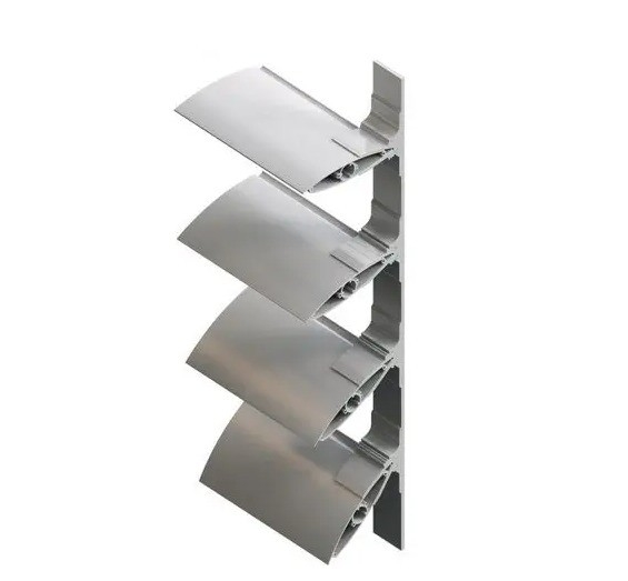 Aluminiumschleifer in individueller Größe Fenster Sandblasen Aluminiumschleifer Tür mit Pulverbeschichtung