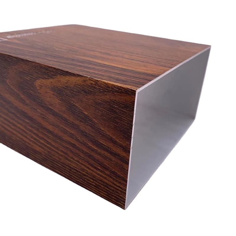 Aluminium-Extrusionsprofile für Vorhangwände Holzkorn/Fassade/Werkfläche/Mühlveredelung