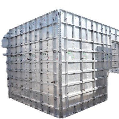 Aluminiumformsystem und Säulen mit Profilen mit einer Dicke von 0,8 mm bis 2,0 mm