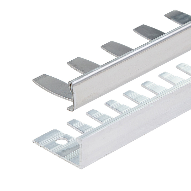 Aluminiumchrom Quadrat-Box-Abschnitt Fliesen-Trim für 6063 Aluminiumlegierung Struktur Profil