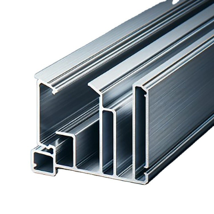 angepasstes 1m 2m 3m Aluminiumprofil für eingebettete LED-Beleuchtungsstreifen der Serie 6000