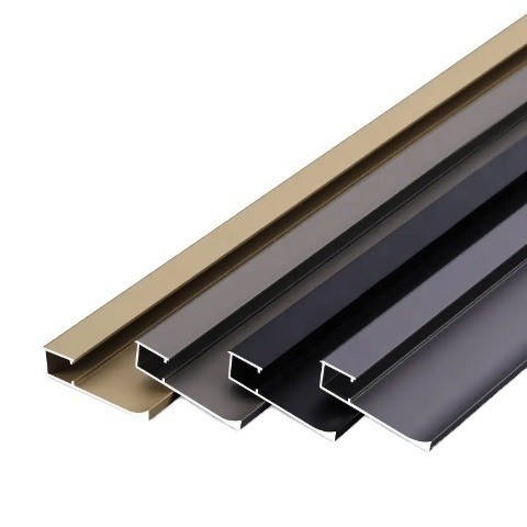 Customized Aluminiumlegierung Skirting Profil für dekorative in Farbe