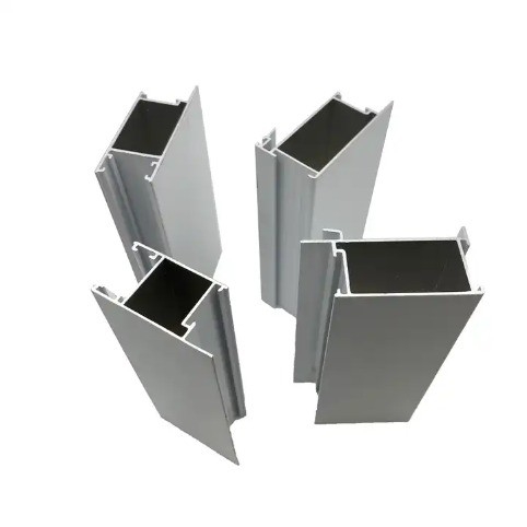 Aluminiumprofil für Schiebefenster erfüllt GB-Standard und Mill Finish von oben