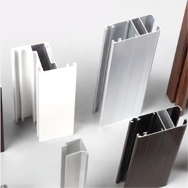 6063 6061 Quadratprofil aus Aluminiumlegierung für Fenster und Tür aus Aluminium in Bronzefarbe