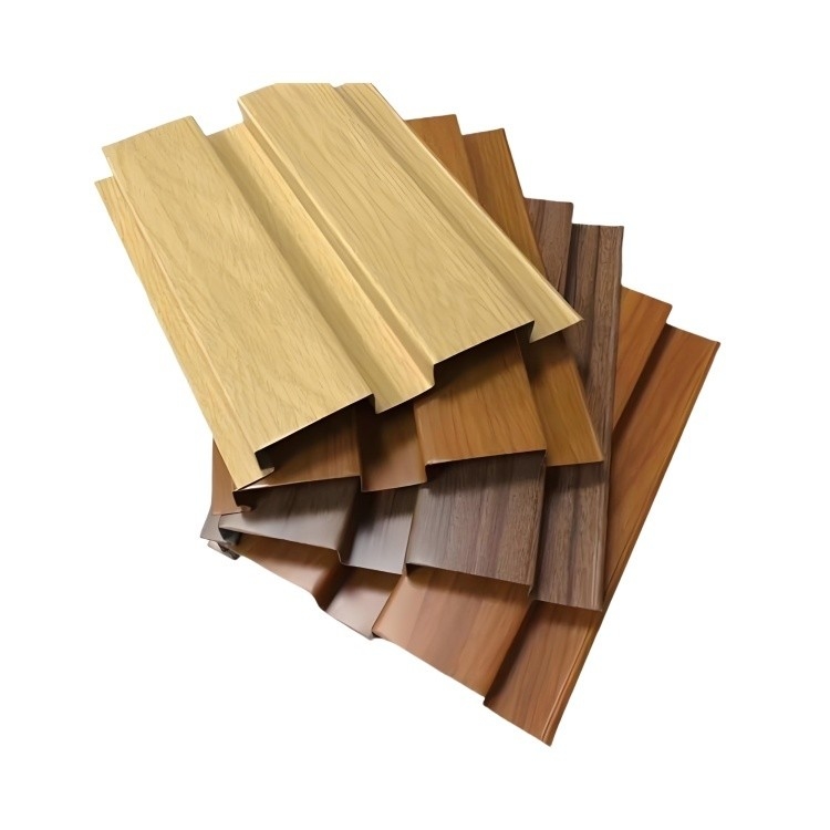 5.8-6.0M Länge Aluminium-Großwandplattenprofile für Holzkorn-Dekorationsplatten